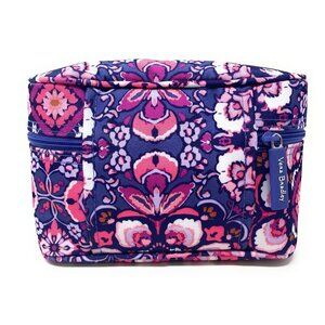 Vera Bradley Magenta Medallion Small Travel Cosmetic Case